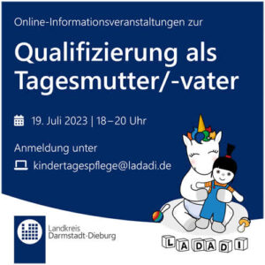 Bewerbung Kindertagespflege Ladadi