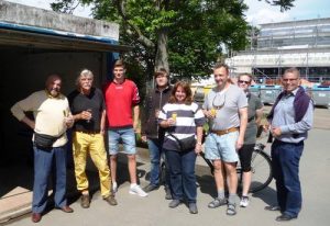 Einweihung der Fahrradwerkstatt und Start Schulradeln 2017