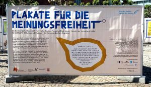 Grundkurs Kunst Q2: Plakate für die Meinungsfreiheit